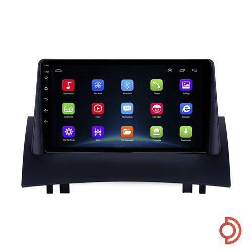 مانیتور 9 اینچ اندروید خودروی رنو مگان مدیا پلاس c2